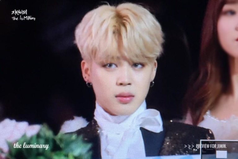 4 K Pop Male Idols Who Became Little Prince After Blonde Hair Color JIMIN 1