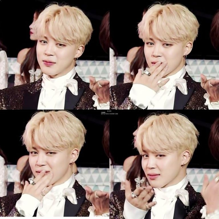 4 K Pop Male Idols Who Became Little Prince After Blonde Hair Color JIMIN2 1