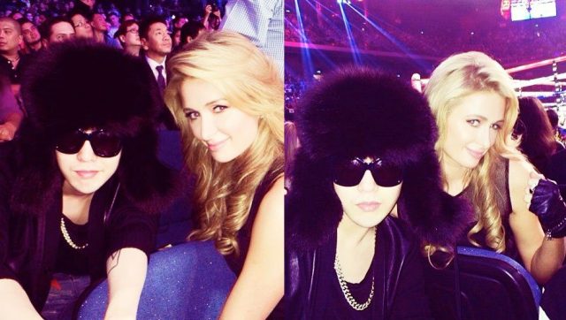 G Dragon and Paris Hilton